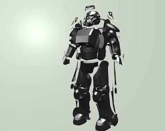 T 45 Power Armor Etsy