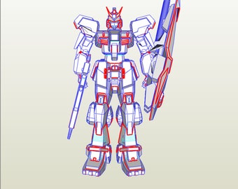 Gundam RX-178 MK II EvaFoam templates