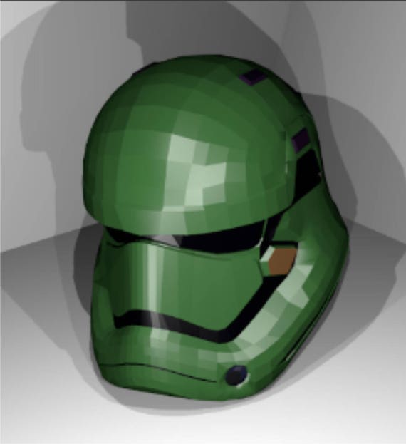 Star Wars Pepakura Helmets Model