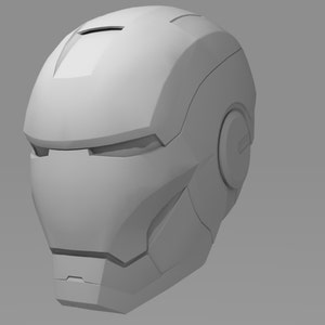 Hero MK3 cosplay helmet pattern for pepakura