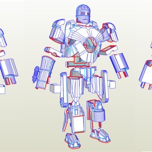 Mark 1 armor suit wearable cosplay pepakura  patters to build your own