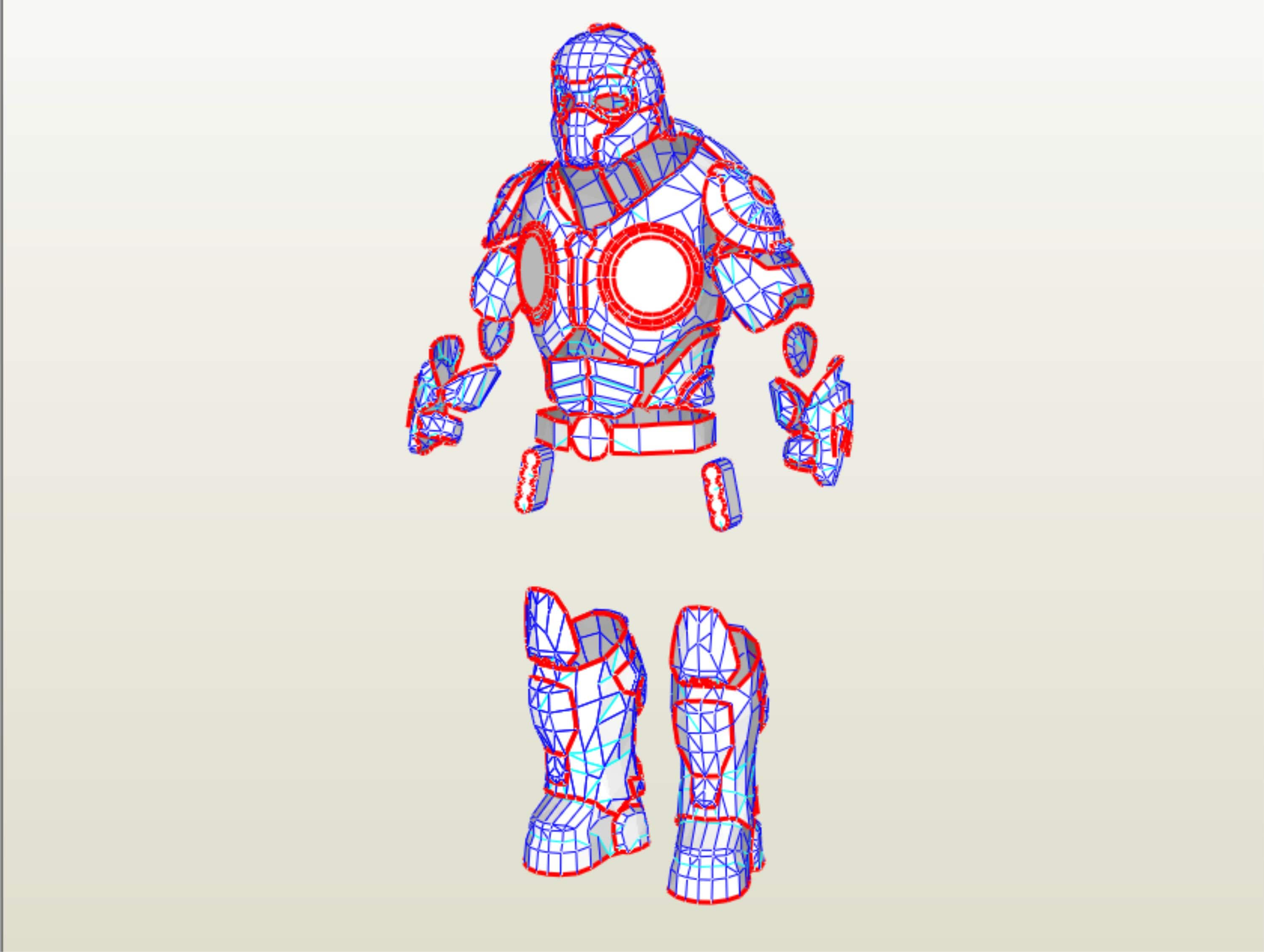 fume-knight-body-armor-eva-foam-pepakura-templates-doll-model-making