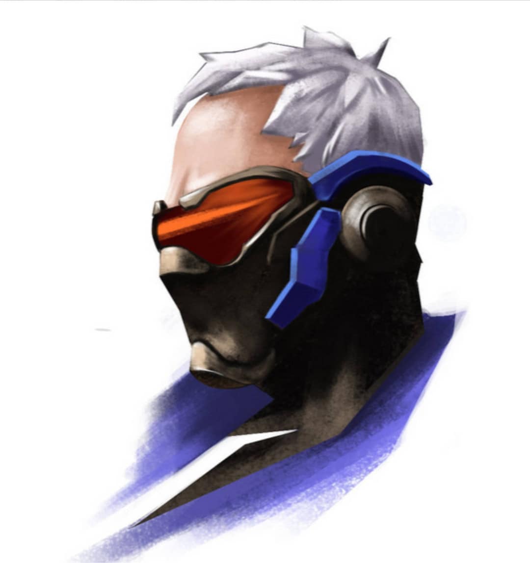 S76 Mask Cosplay Soldier 76 Mask DIY* 3-D Pepakura Paper Model Kit - Etsy