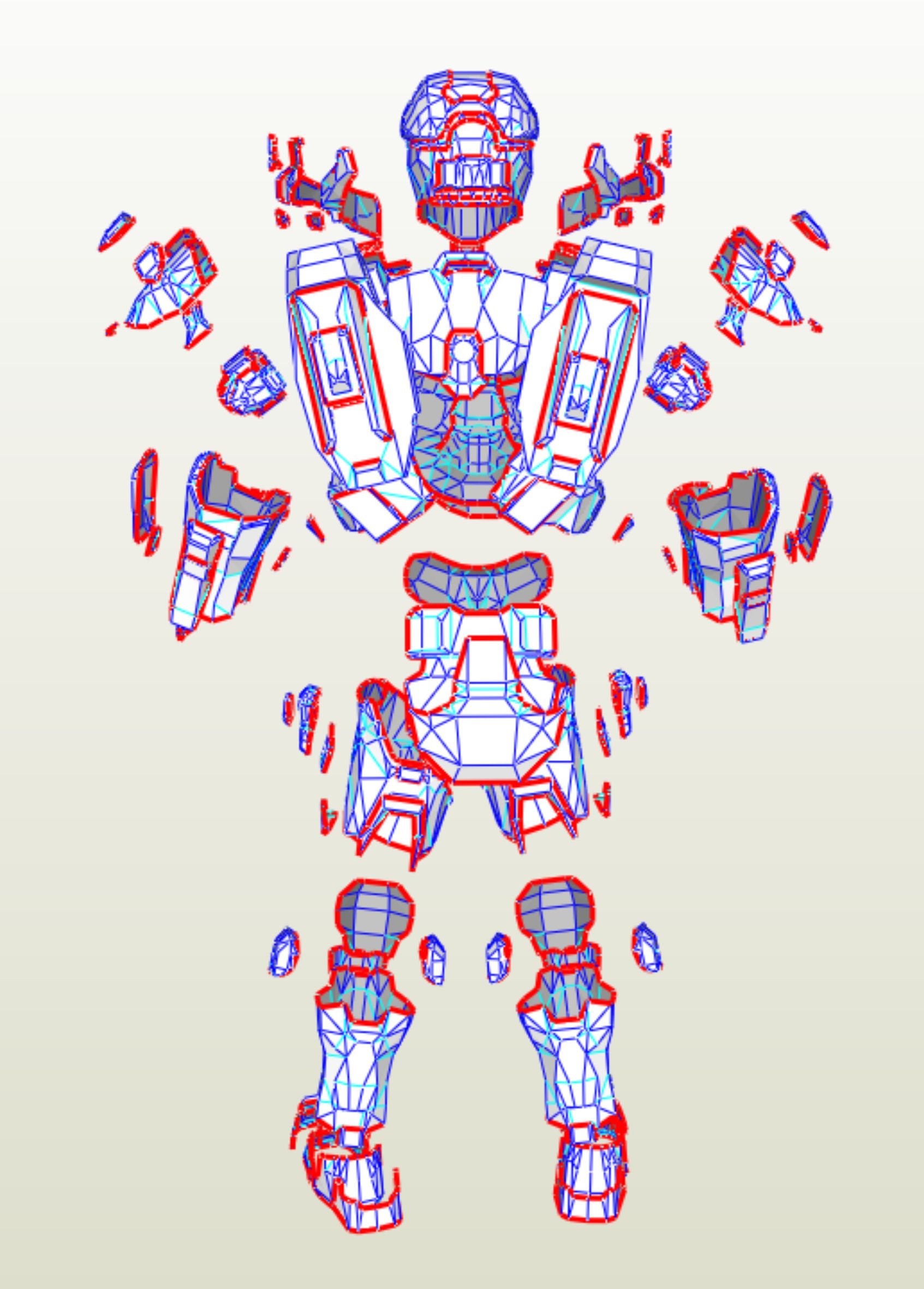 Masterchief Armor Suit EVA Foam PDF, PDO Pepakura Templates to Build ...