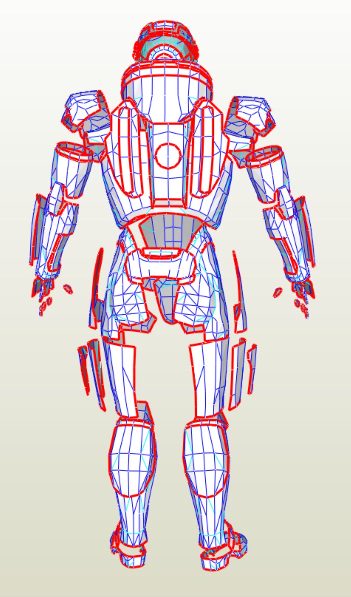 EVA Foam Female N7 armor suit blueprints to build your own | Etsy