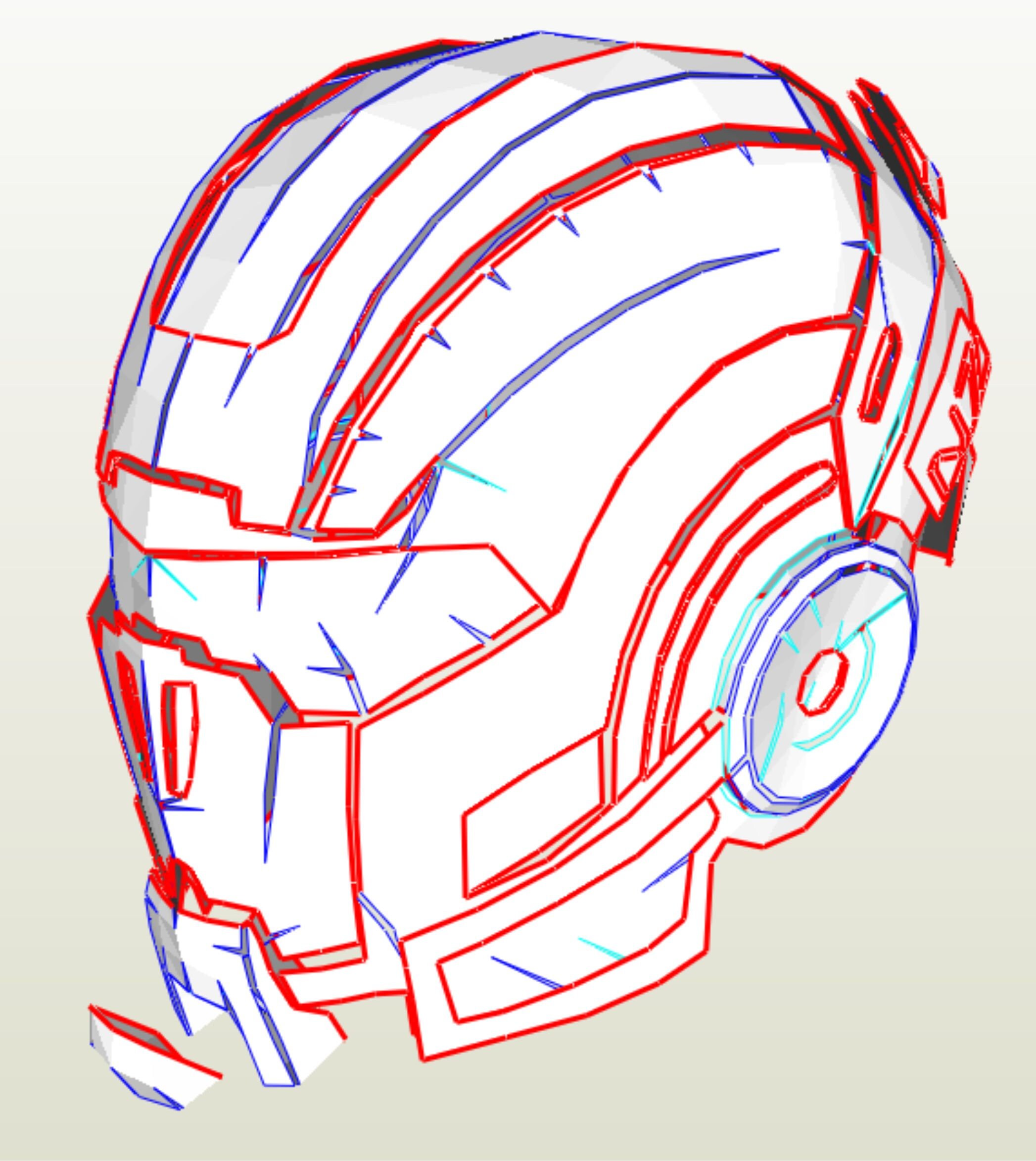 EVA Foam N7 male armor suit templates to build your own Etsy
