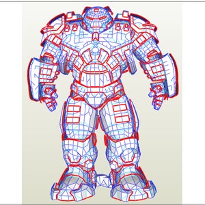 EVA Foam Hulkbuster armor suit blueprints to build your own