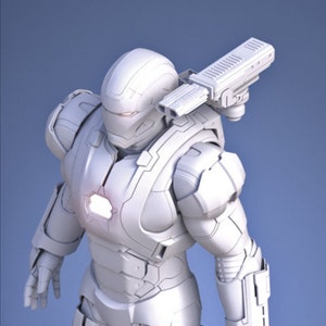 IPatriot wearable armor suit pepakura paper model set to build your own