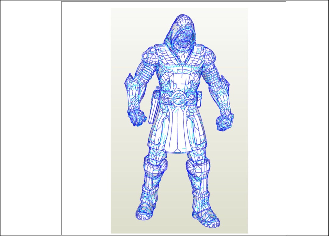 Doctor Doom Pepakura Eva Foam Templates UK