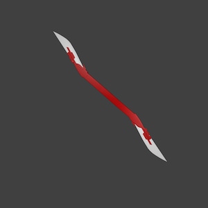 3-D printable Elite Praetorian guard double blade templates