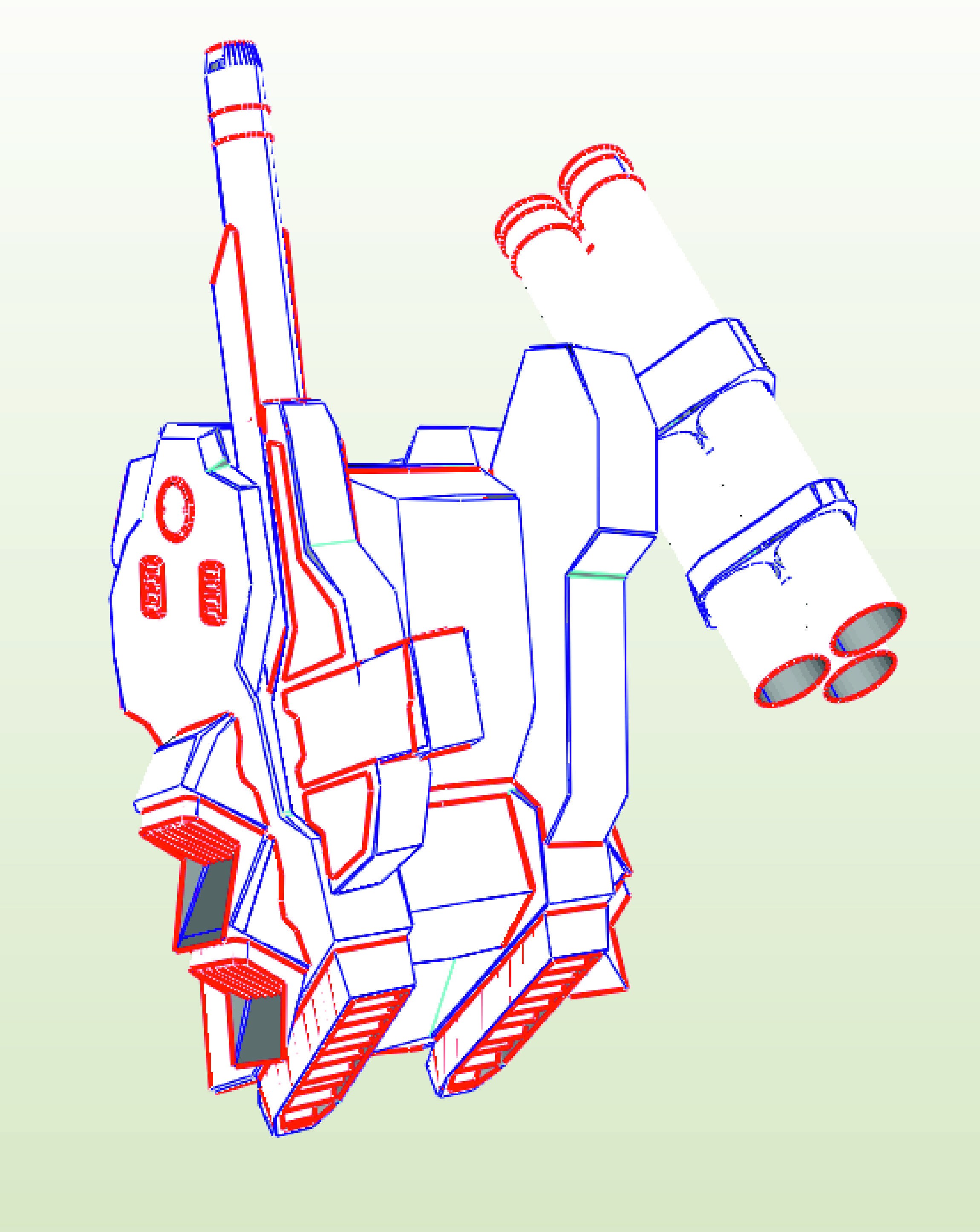 Masterchief Prototype Armor Suit EVA Foam PDF, PDO Pepakura Templates ...