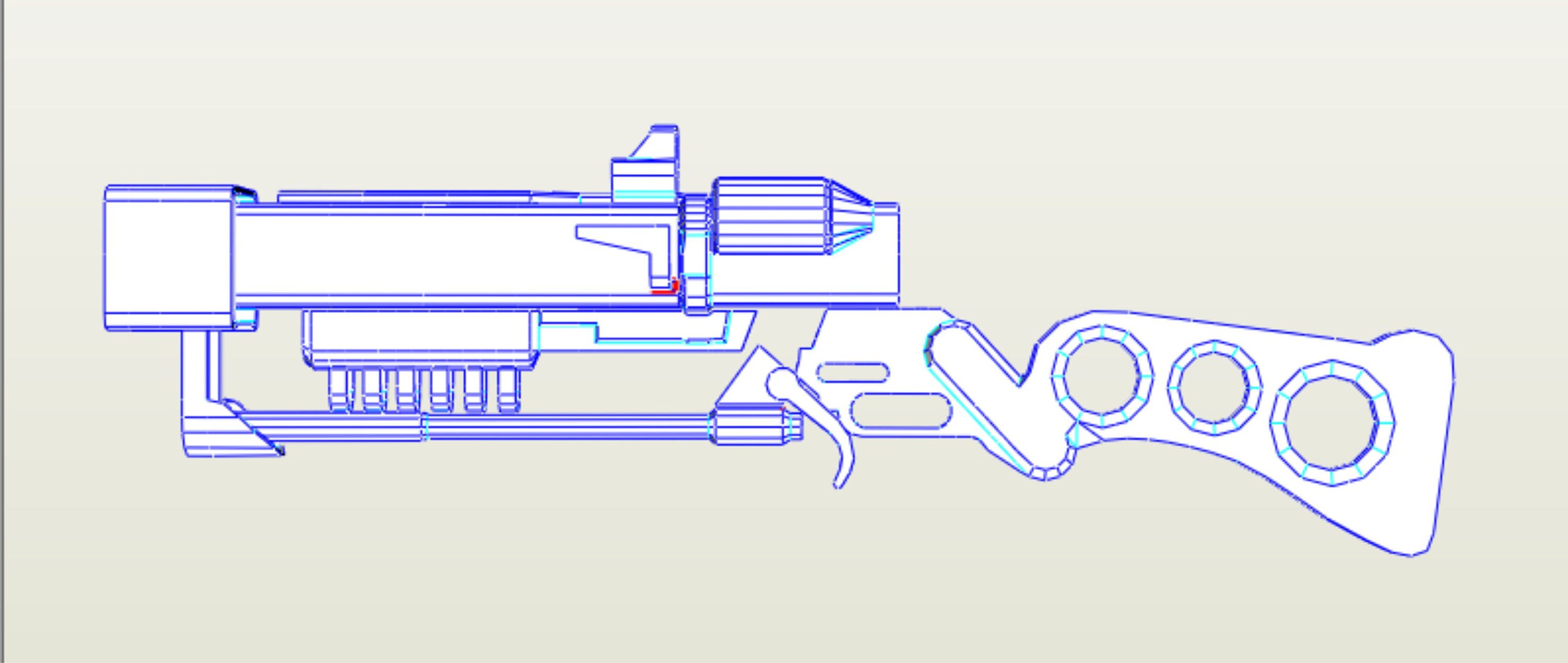 Laser Rifle Replica Eva Foam Pattern - Etsy