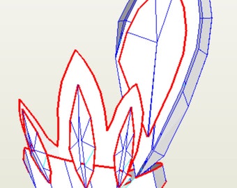 KOS-MOS Xenosaga Episode I Pepakura EVA Foam Templates 