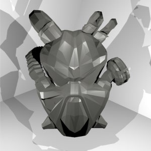 Enclave helmet Pepakura templates for EVA Foam and Paper build