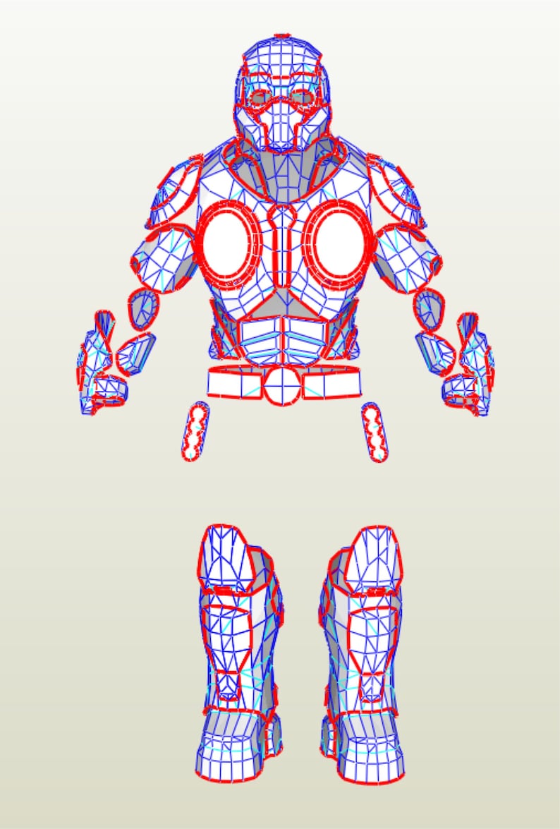 Eva Foam Armor Templates