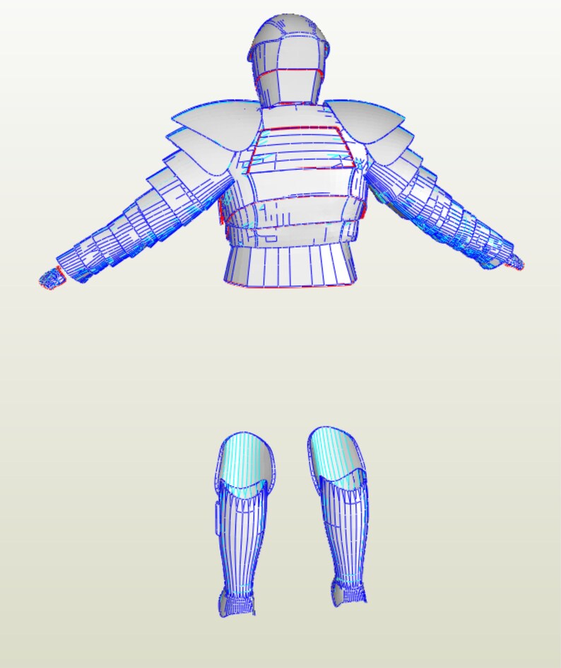 Eva Foam Armor Templates Eva Foam Armor Templates