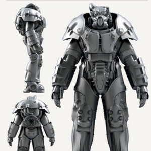 X-01 Power Armor Cosplay: EVA Foam Template (Paper Model Kit)