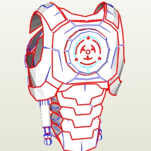 Valorant Kayo templates for eva foam build zdjęcie 3