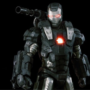 War machine wearable cosplay armor suit pepakura paper kit templates for eva foam build