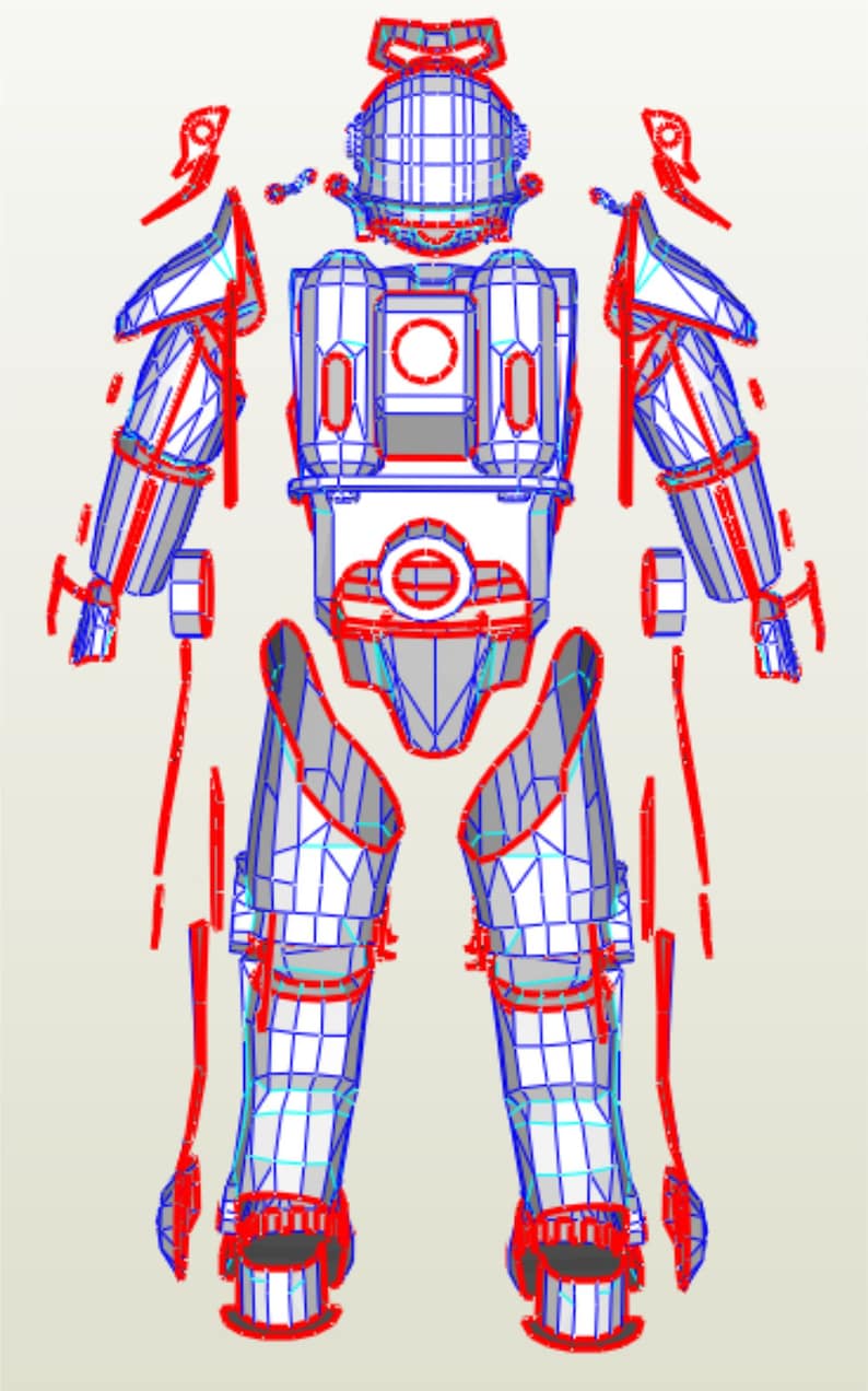Eva Foam Armor Templates