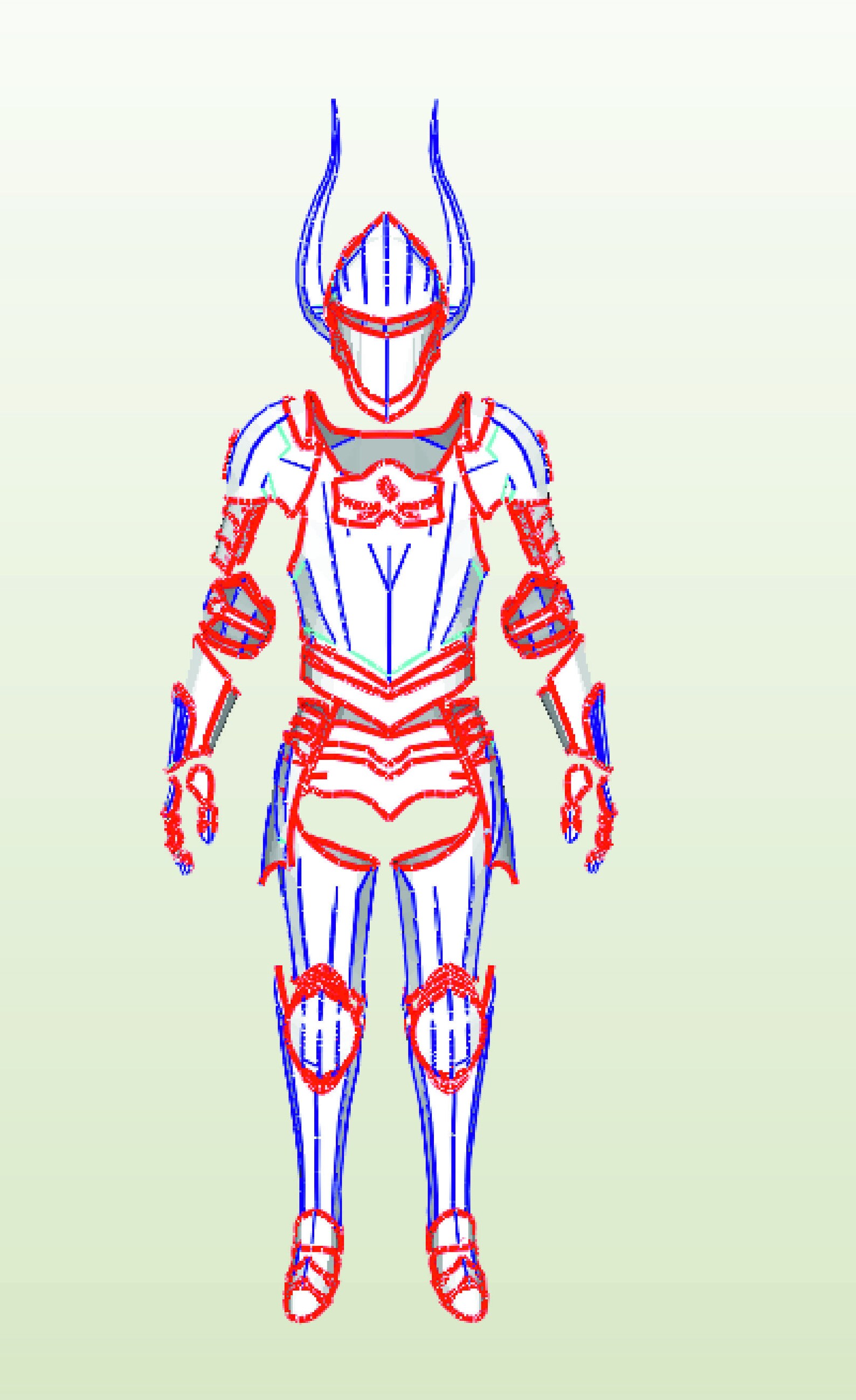 Arthur Pendragon Cosplay Suit Body Armor EVA Foam PDF, Digital ...