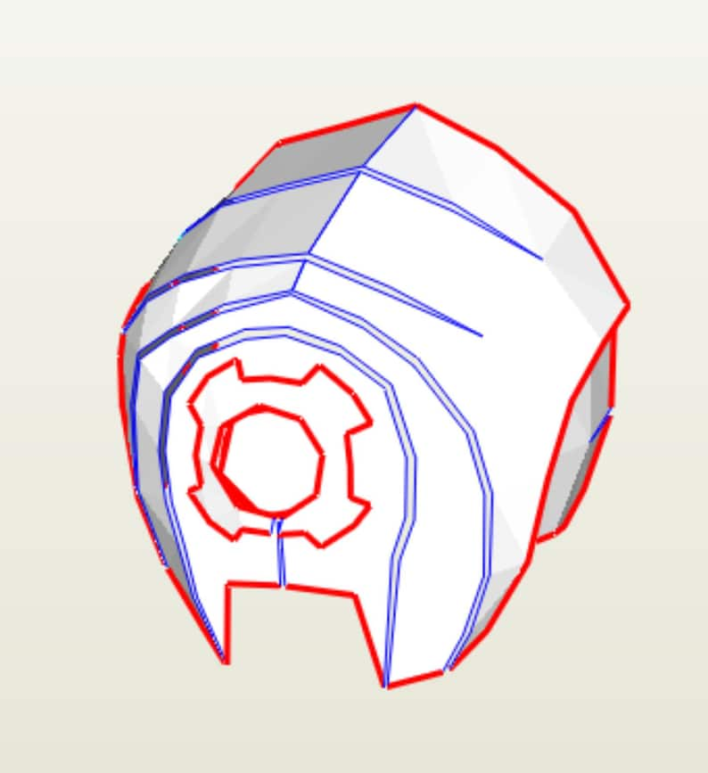 Valorant Kayo templates for eva foam build zdjęcie 9