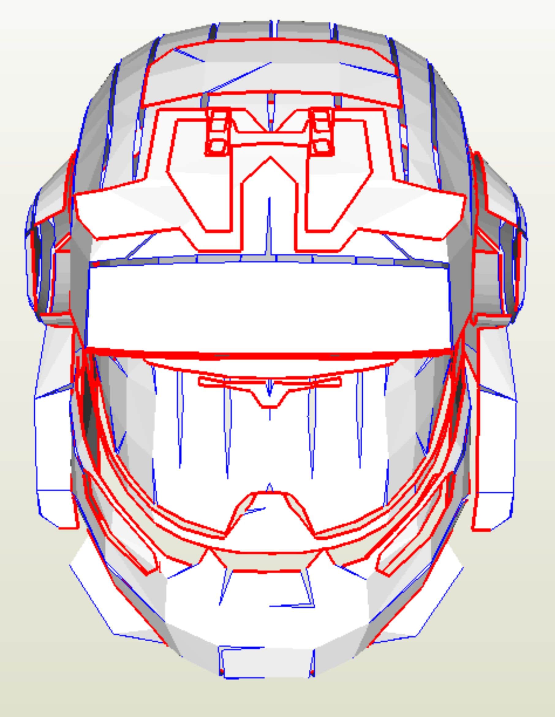 EVA Foam templates for Grenadier helmet | Etsy