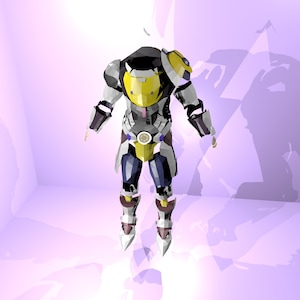 Brigitta&#39;s armor suit Foam templates
