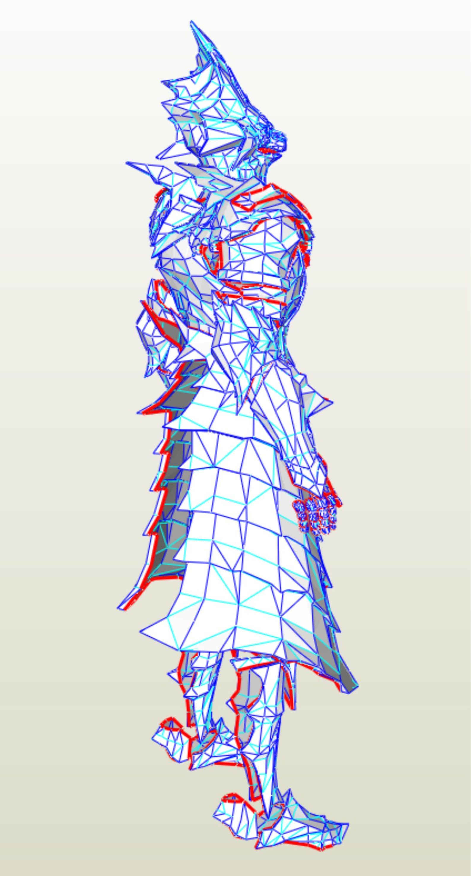 Ornstein Body Armor Templates for Paperbuild - Etsy