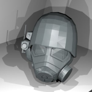 NCR Veteran Ranger helmet replica pattern to build your own