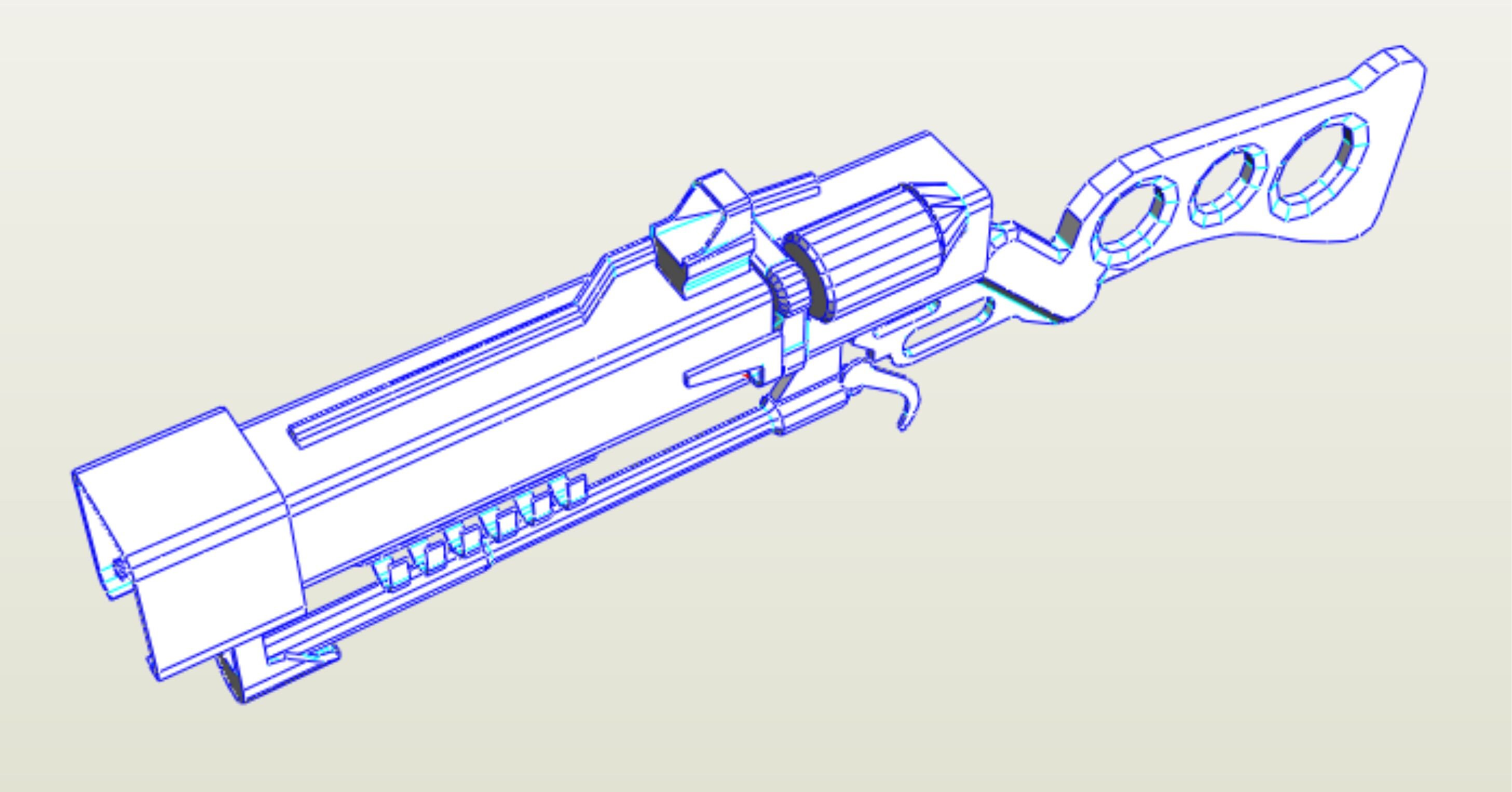 Laser Rifle Replica Eva Foam Pattern - Etsy