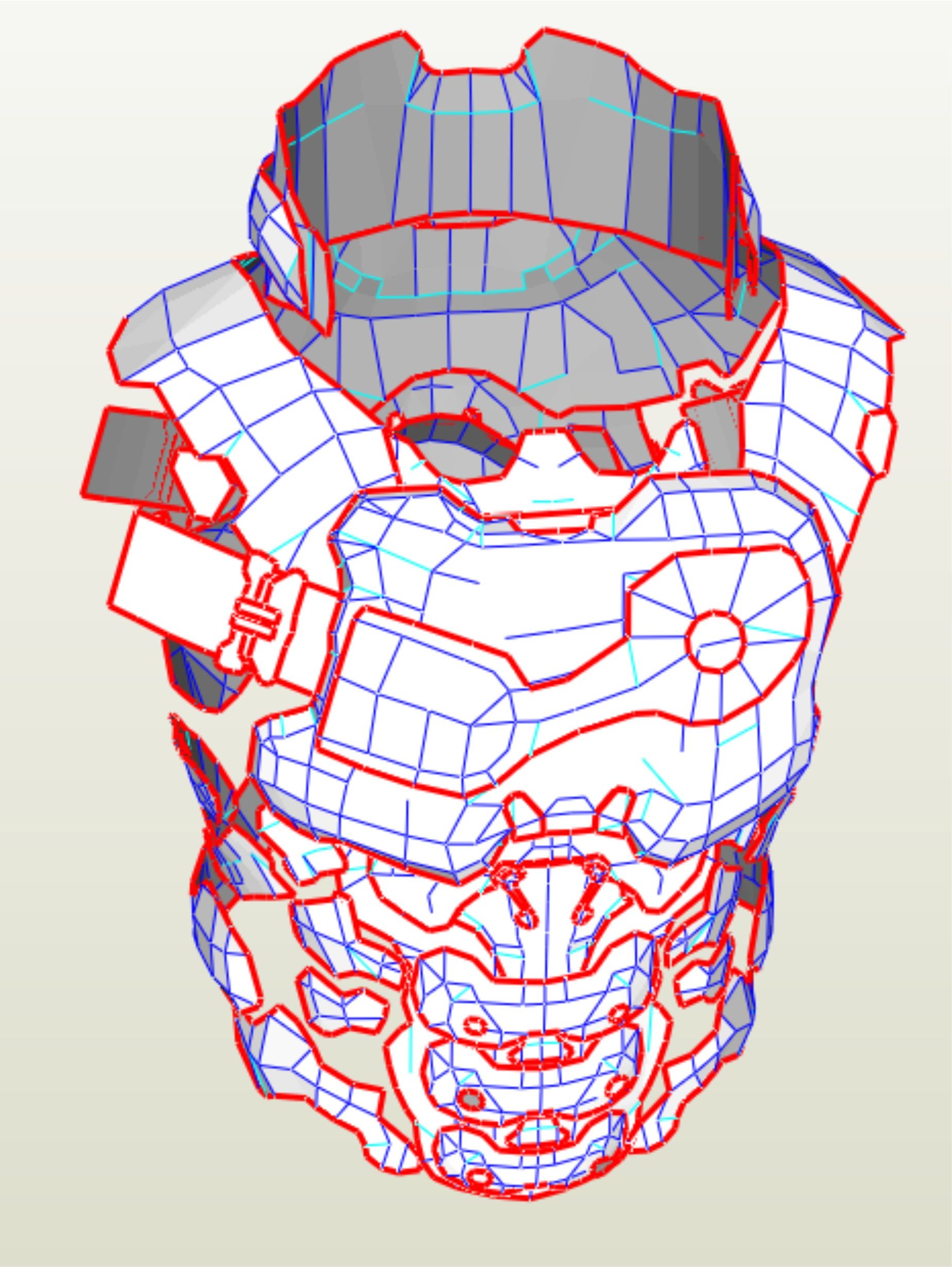 EVA Foam Doomguy body armor pepakura plantillas para construir Etsy