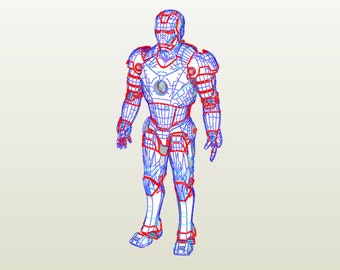 MK3 body armor pepakura EVA Foam templates