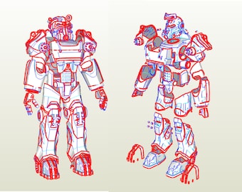 EVA Foam T-60 power armor suit  DIY  blueprints
