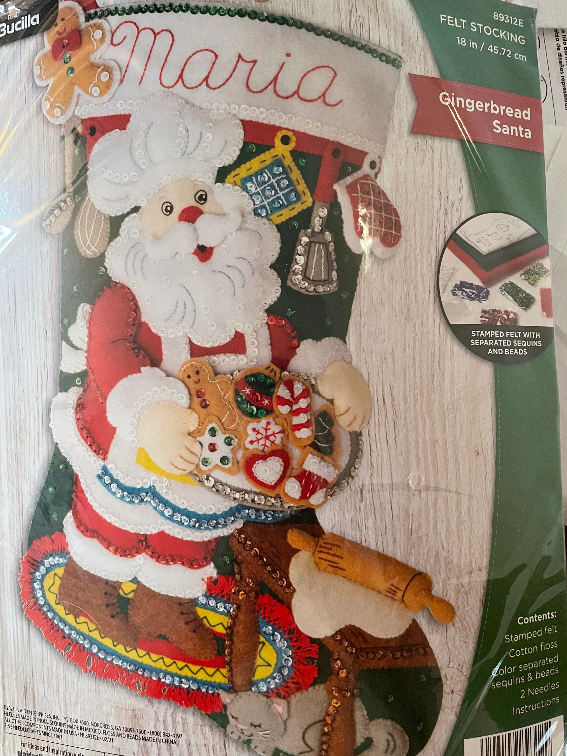 Bucilla Stocking Kit 