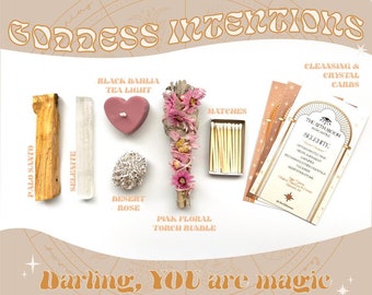 GODDESS INTENTION KIT | Self-Care Ritual Kit | Gifting | Manifestation | Intentions