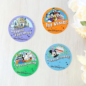 Celebration Button 3" gestanste stickerbundel