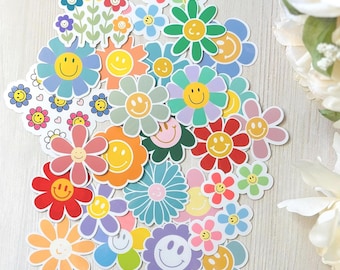 25 Smiley Face Sticker Bundle