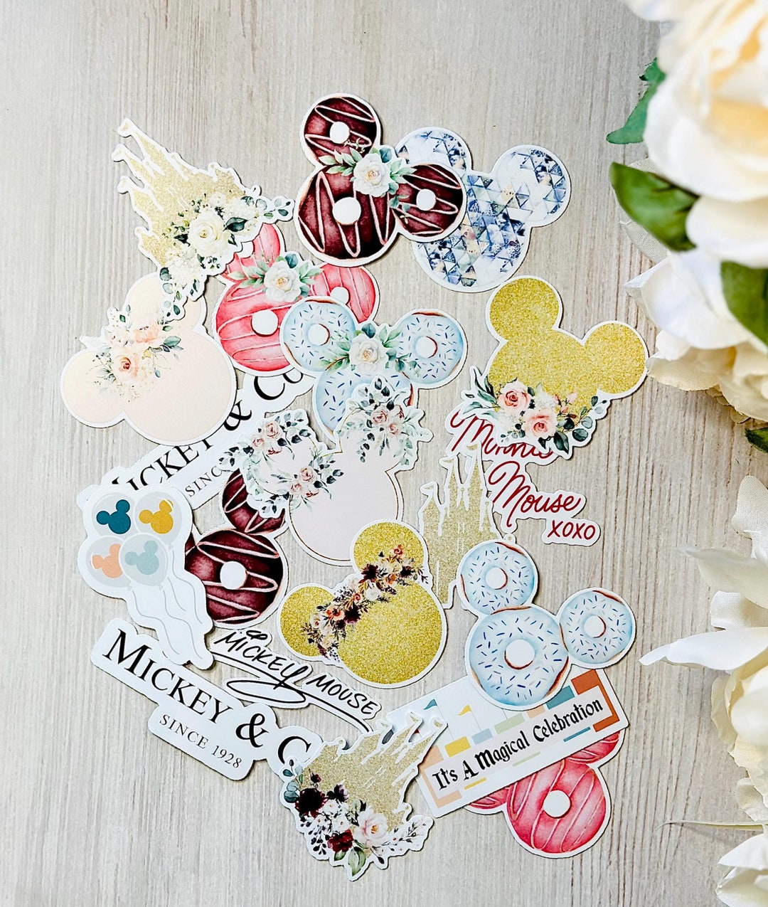 20 Assorted Disney Sticker Bundle - Etsy