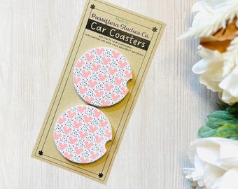 Pastel Mickey Ears Car Coasters (Set of 2)