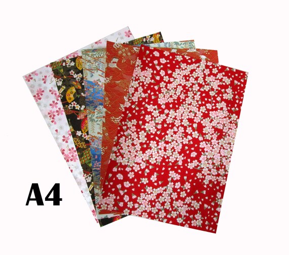 Coffret Origami Japonais Chiyogami - 200 Feuilles 15x15cm 40 Motifs Assortis