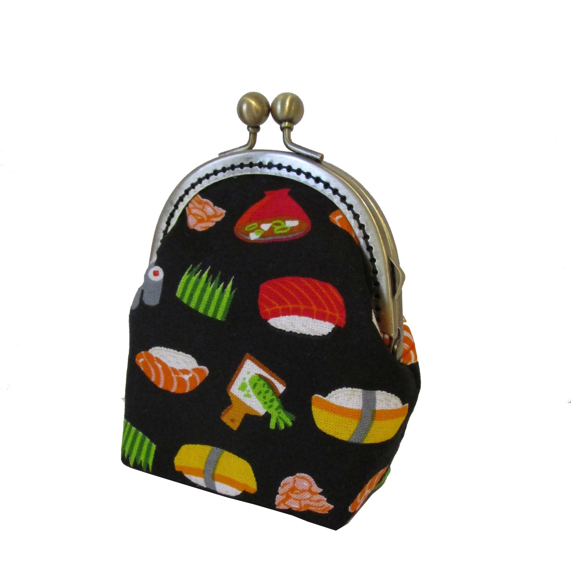 Japanese fabric coin holder vintage wallet Japanese fabric Etsy