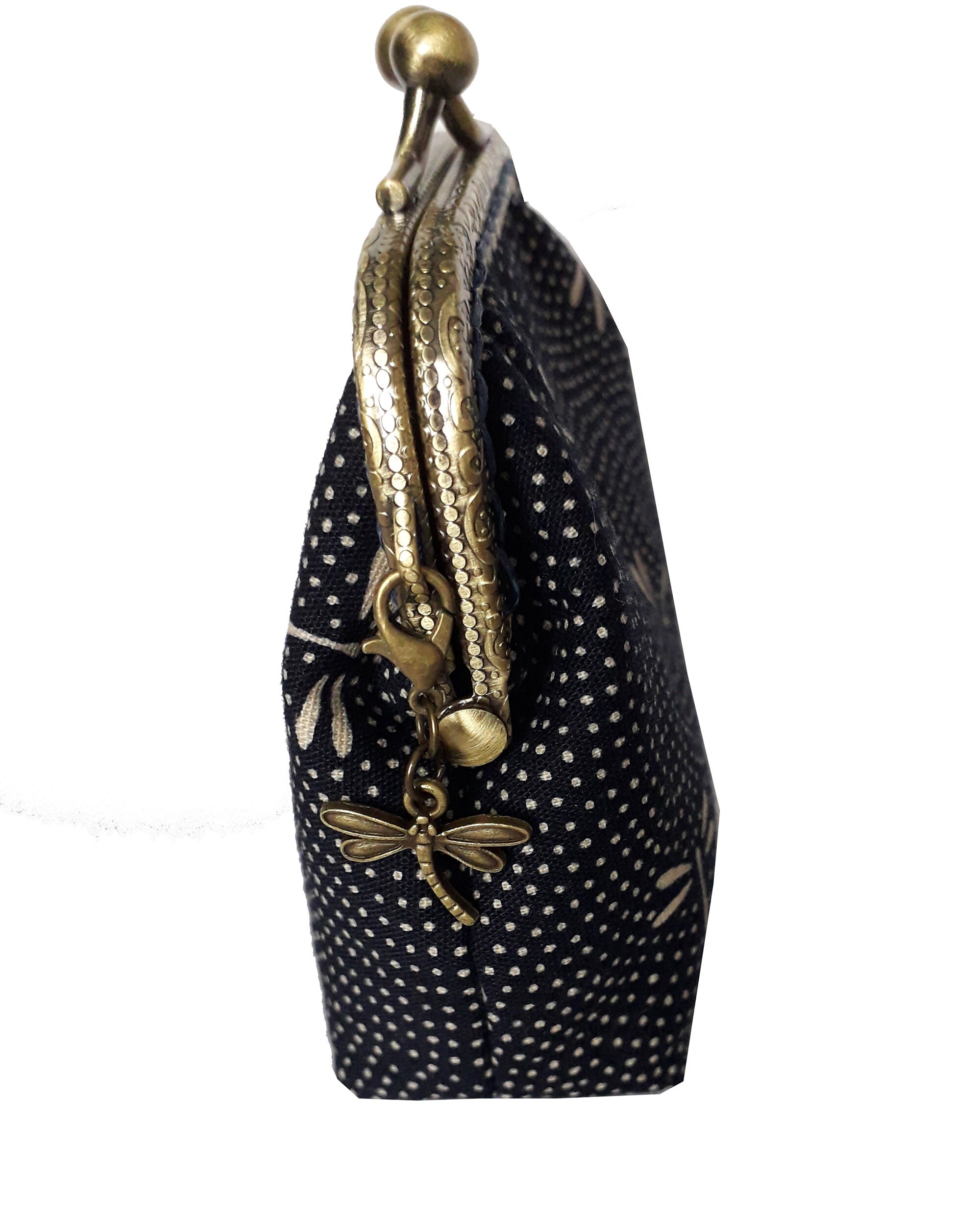 Japanese fabric coin holder vintage wallet Japanese fabric Etsy