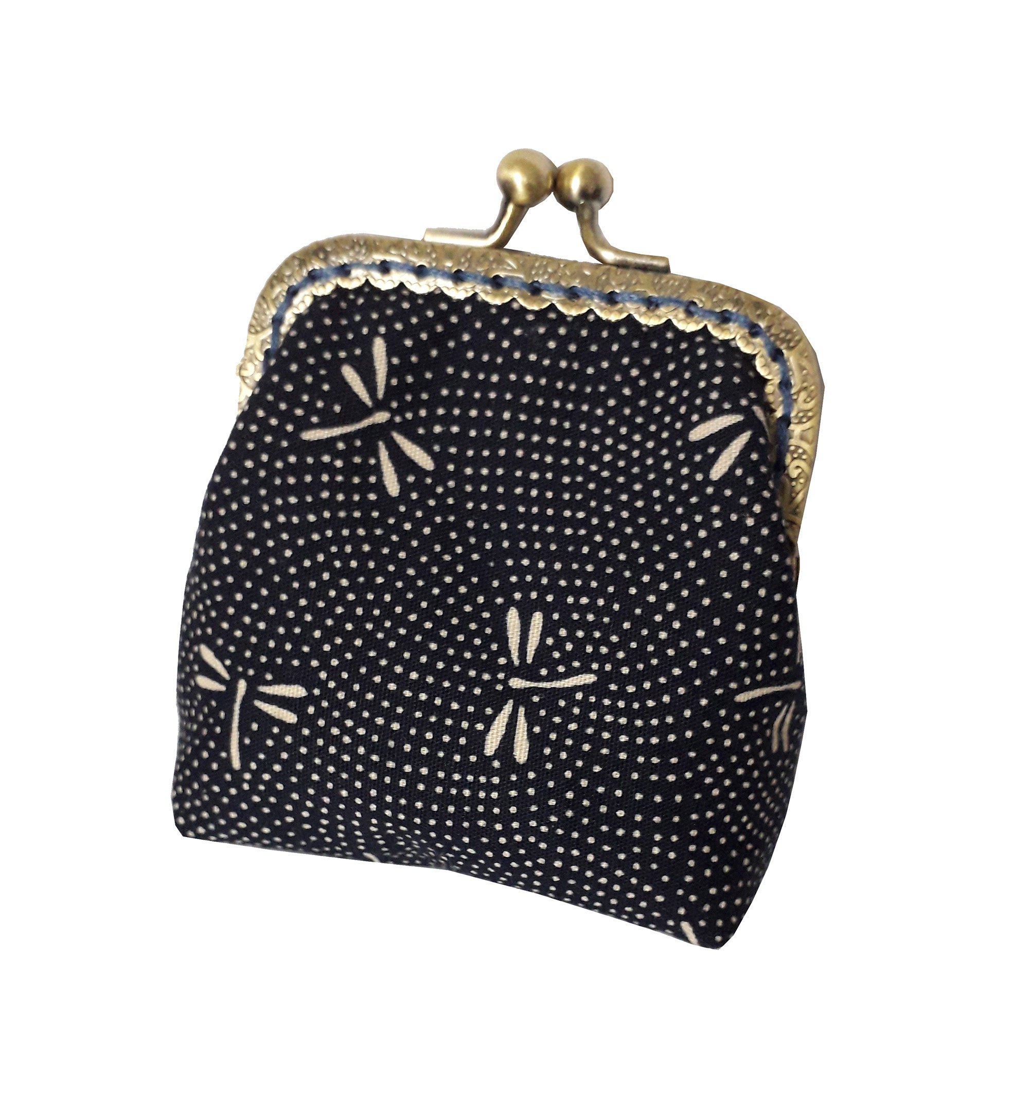 Japanese fabric coin holder vintage wallet Japanese fabric Etsy