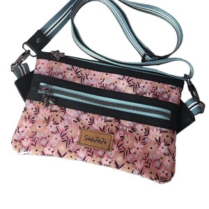 Sling or hip bag, fanny pack, clear bag