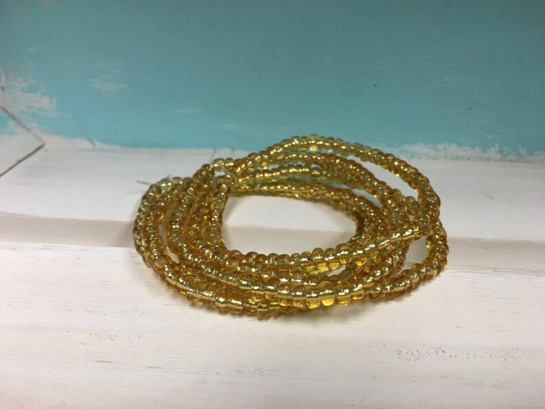 Gold Seed Bead Bracelets image 2