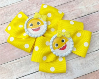 Baby Shark Yellow Etsy