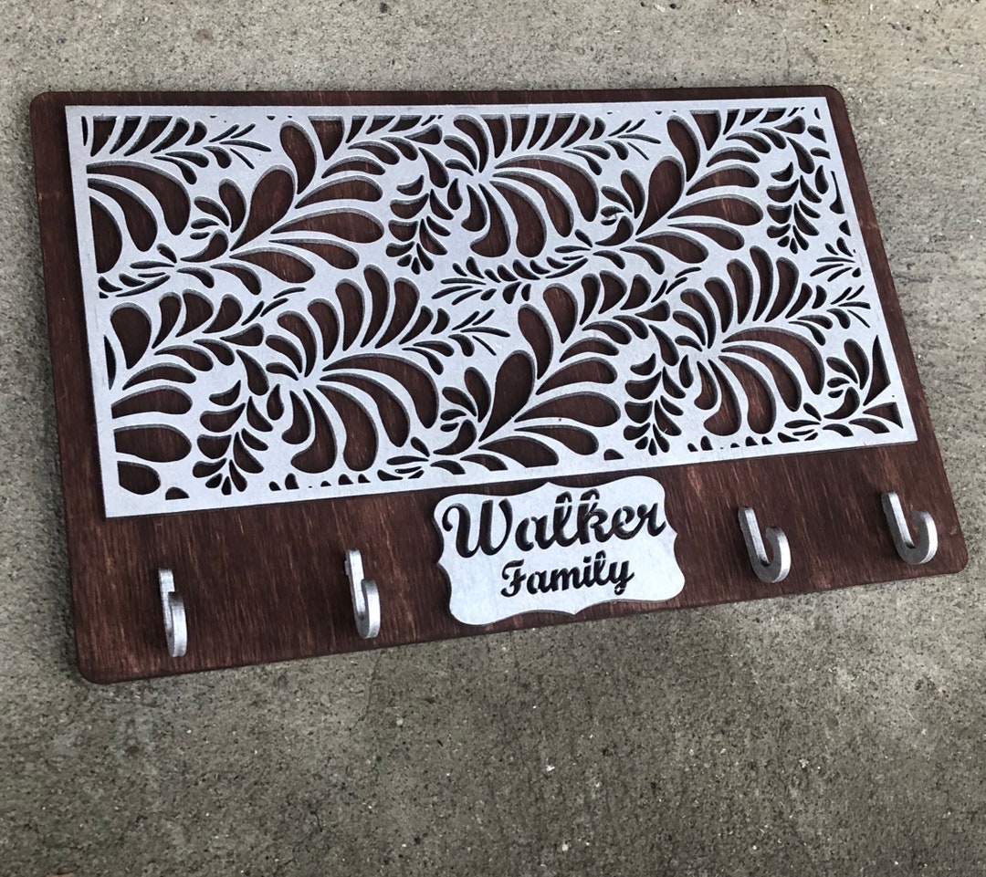 Key Holder for Wall Personalized Wall Key Organizer With Etsy