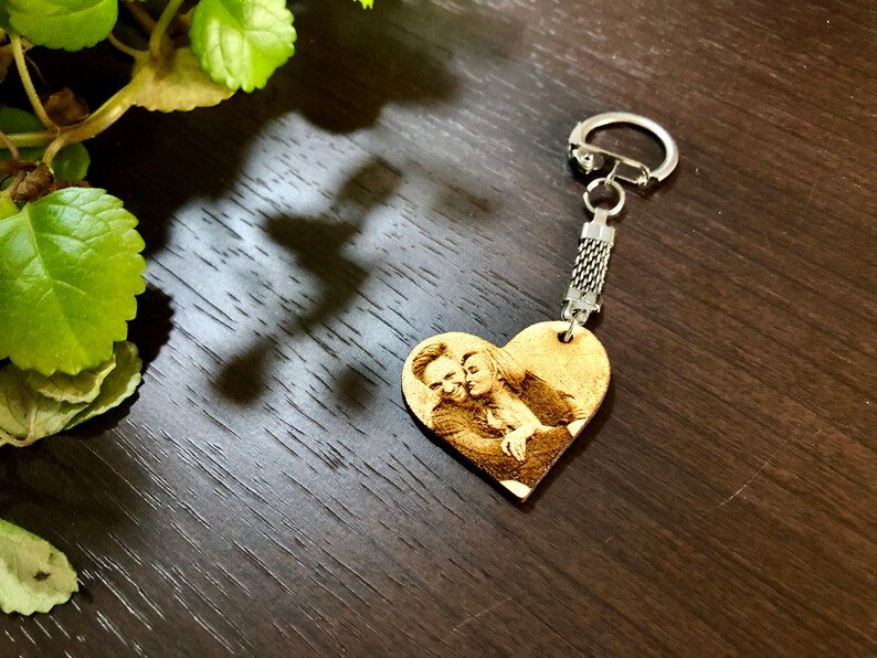 couples keychain engraved keychain heart Personalized wood keychain girl Keychain men Keychain Custom Keychain gift for girl