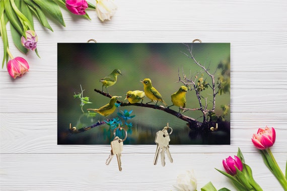 Bird key holder for wall sale